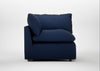 Astrid Corner Unit Smart Cotton Linen Indigo / Natural Beech