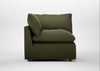 Astrid Corner Unit Smart Cotton Linen Myrtle / Natural Beech