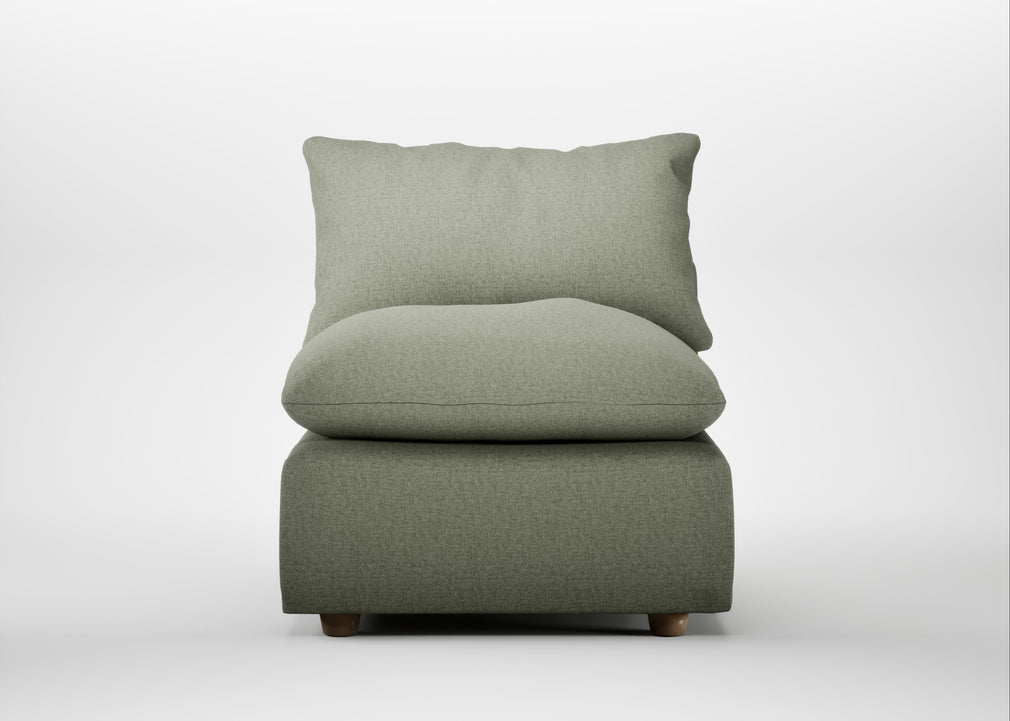 Astrid Single Unit Capelo Linen-Cotton Sage / Natural Beech