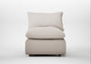 Astrid Single Unit Capelo Linen-Cotton Sesame / Natural Beech