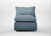 Astrid Single Unit Smart Cotton Linen Celestial / Natural Beech
