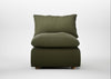 Astrid Single Unit Smart Cotton Linen Myrtle / Natural Beech