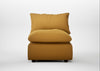 Astrid Single Unit Smart Cotton Linen Sahara / Walnut Stained Beech