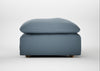 Astrid Ottoman Smart Cotton Linen Celestial / Natural Beech