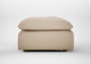 Astrid Ottoman Smart Cotton Linen Rice / Natural Beech
