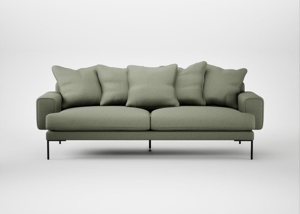 Torrington 4 Seater Sofa Capelo Linen-Cotton Sage