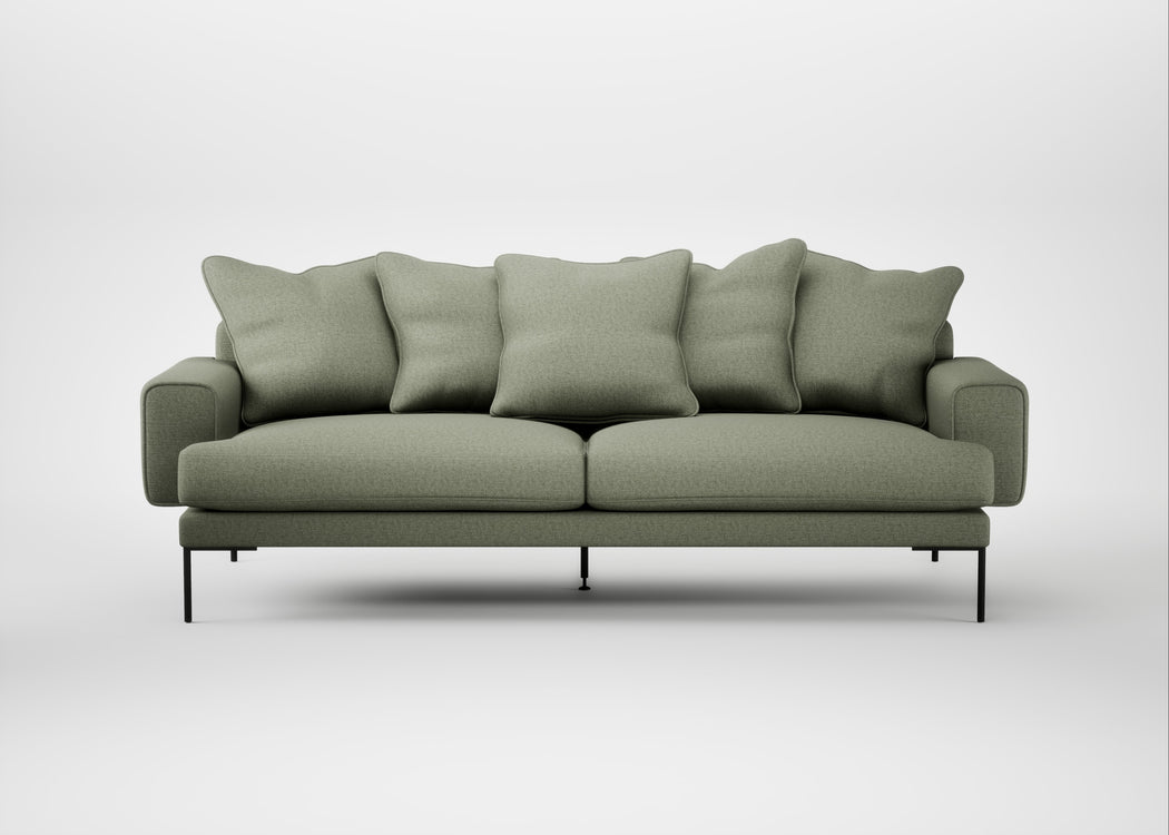 Torrington 4 Seater Sofa Capelo Linen-Cotton Sage