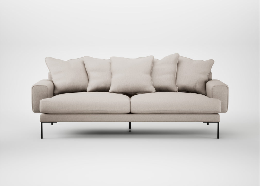 Torrington 4 Seater Sofa Capelo Linen-Cotton Sesame