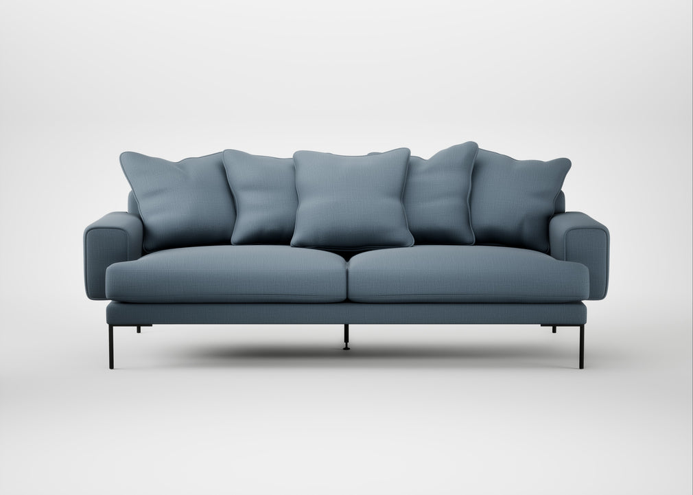 Torrington 4 Seater Sofa Smart Cotton Linen Celestial