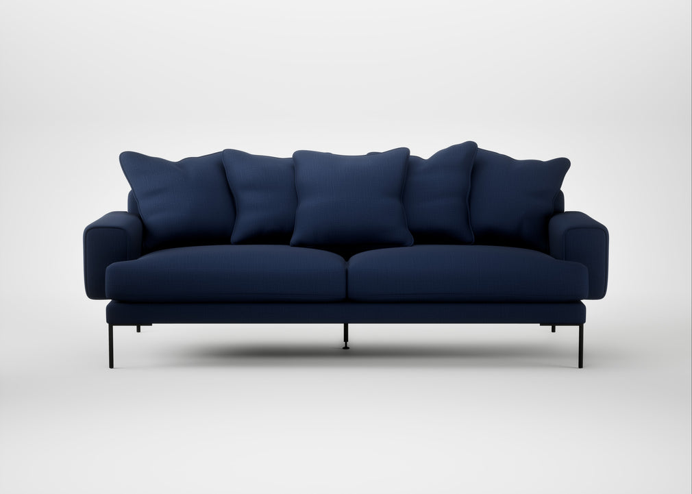 Torrington 4 Seater Sofa Smart Cotton Linen Indigo