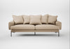 Torrington 4 Seater Sofa Smart Cotton Linen Rice