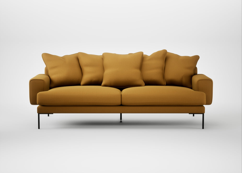 Torrington 4 Seater Sofa Smart Cotton Linen Sahara