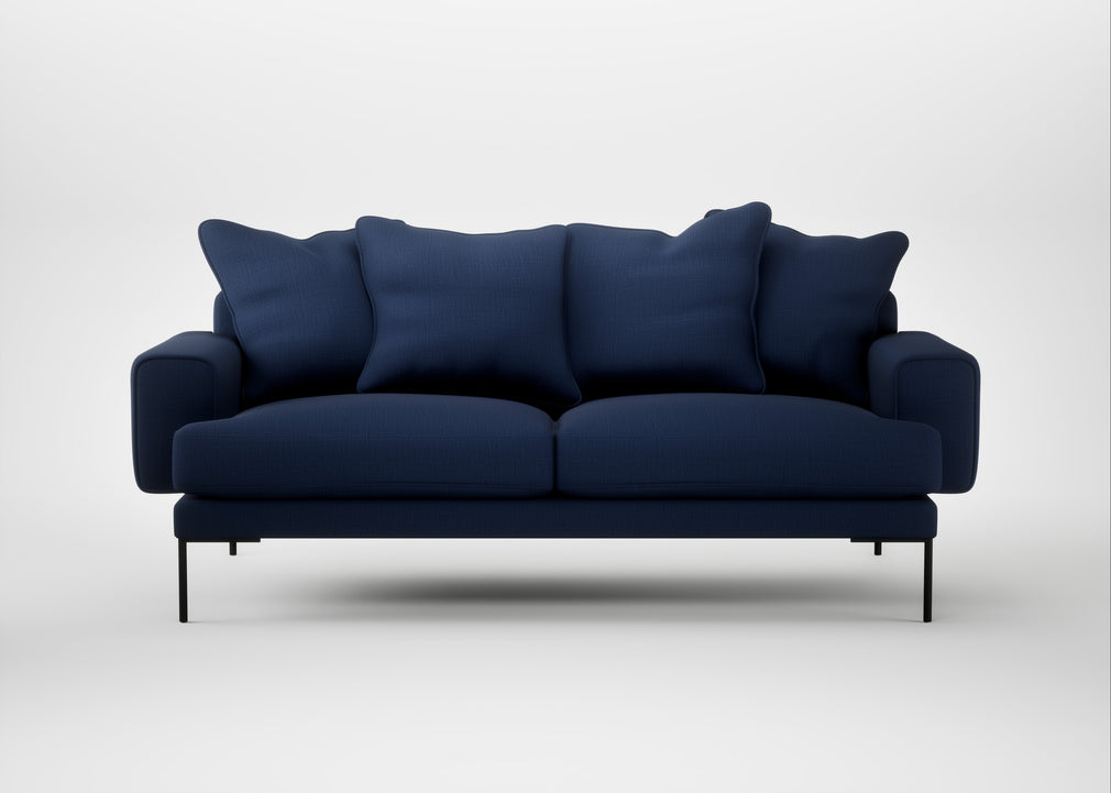 Torrington 3 Seater Sofa Smart Cotton Linen Indigo