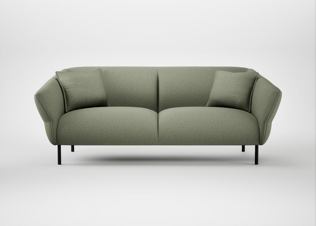 Alto 3 Seater Sofa Capelo Linen-Cotton Sage