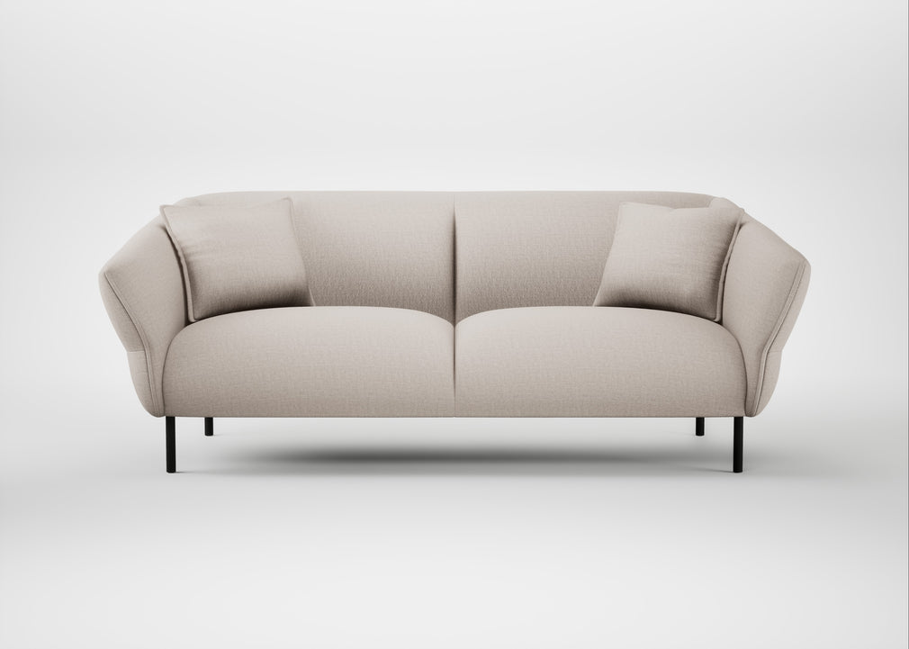 Alto 3 Seater Sofa Capelo Linen-Cotton Sesame