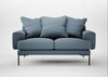 Torrington 2 Seater Sofa Smart Cotton Linen Celestial