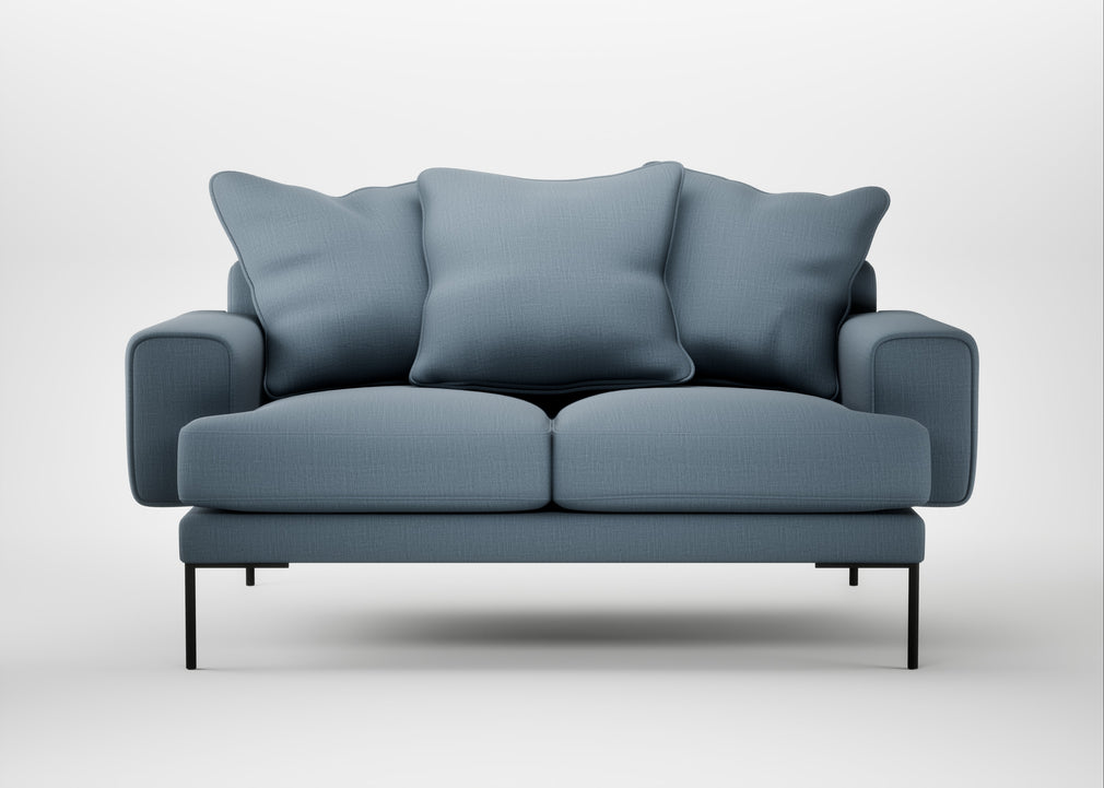 Torrington 2 Seater Sofa Smart Cotton Linen Celestial