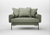 Torrington Loveseat Capelo Linen-Cotton Sage