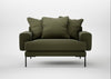Torrington Loveseat Smart Cotton Linen Myrtle
