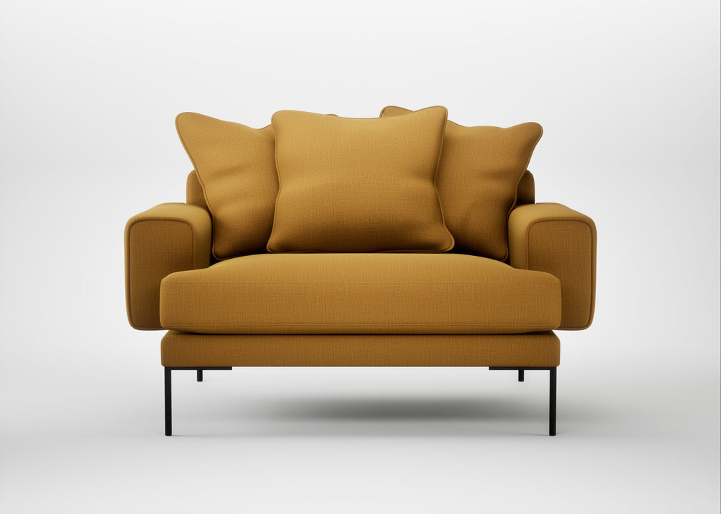 Torrington Loveseat Smart Cotton Linen Sahara
