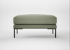 Torrington Ottoman Capelo Linen-Cotton Sage
