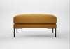 Torrington Ottoman Smart Cotton Linen Sahara