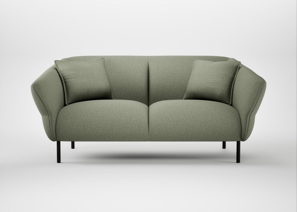 Alto 2 Seater Sofa Capelo Linen-Cotton Sage