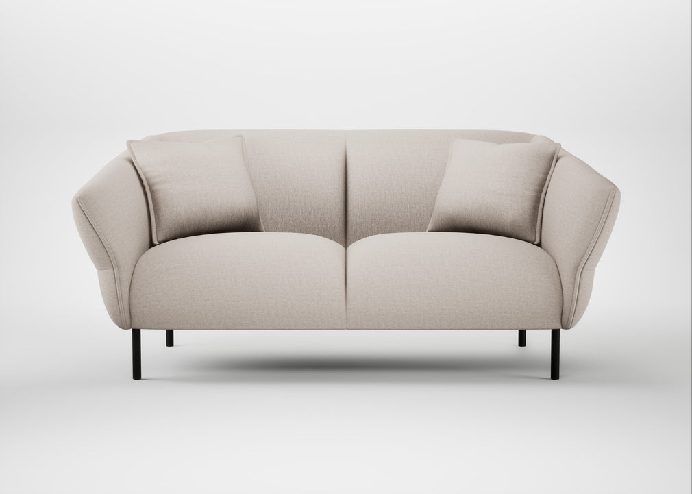 Alto 2 Seater Sofa Capelo Linen-Cotton Sesame