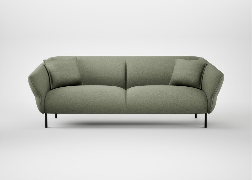 Alto 4 Seater Sofa Capelo Linen-Cotton Sage