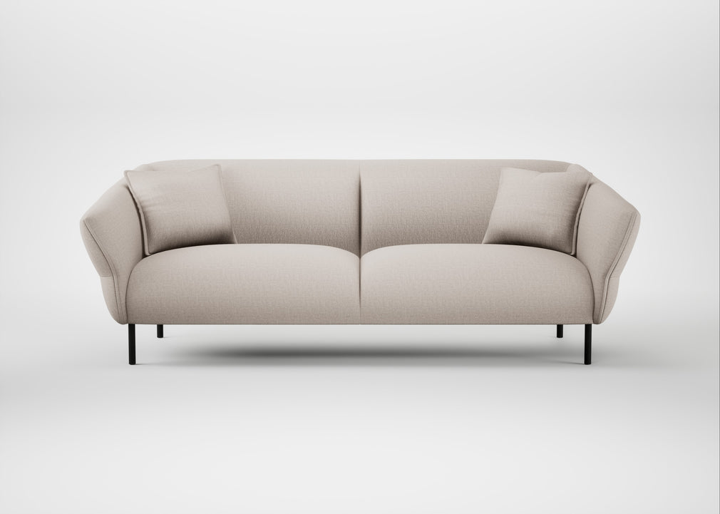 Alto 4 Seater Sofa Capelo Linen-Cotton Sesame