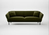 Alto 4 Seater Sofa Cotton Velvet Evergreen