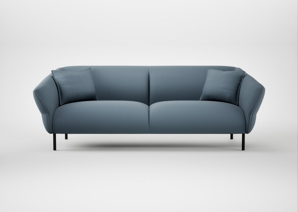 Alto 4 Seater Sofa Smart Cotton Linen Celestial
