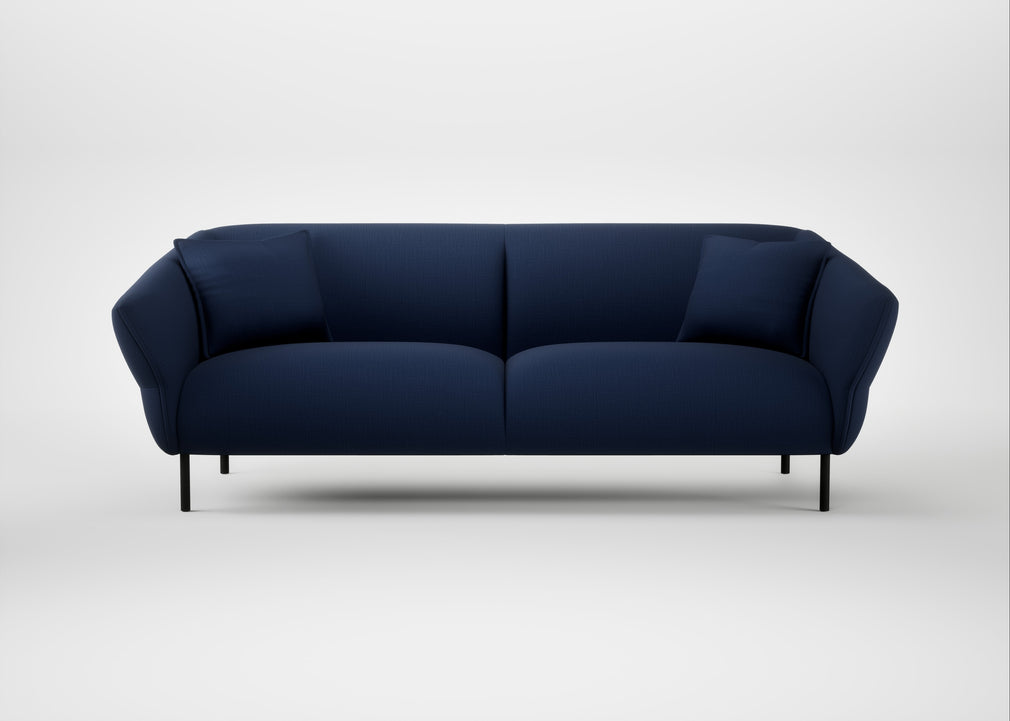 Alto 4 Seater Sofa Smart Cotton Linen Indigo