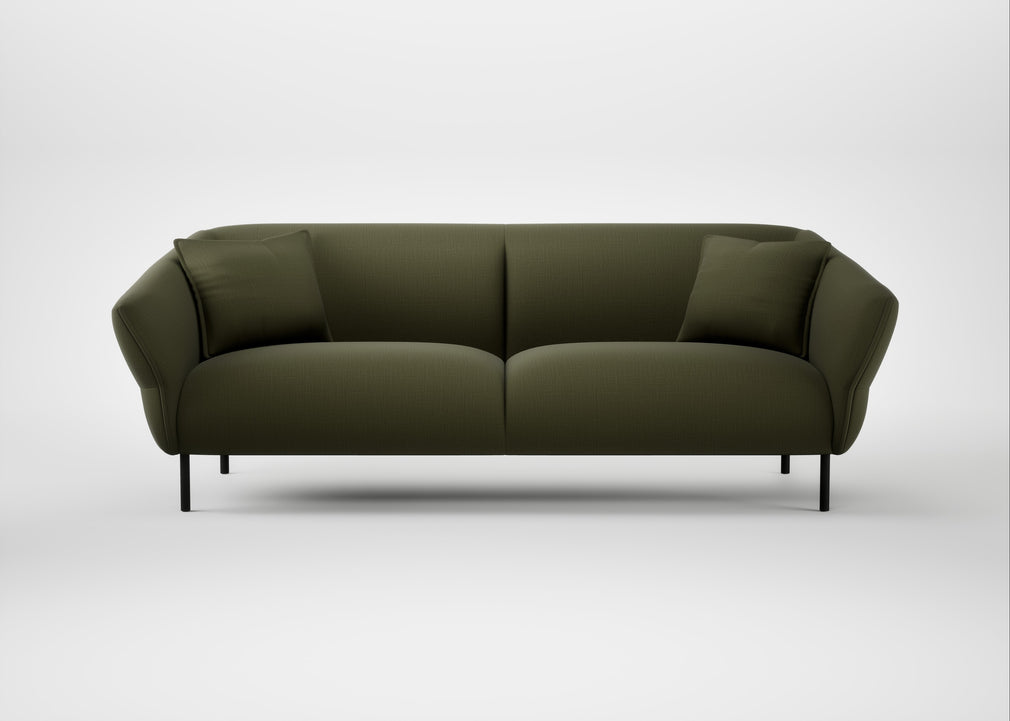 Alto 4 Seater Sofa Smart Cotton Linen Myrtle