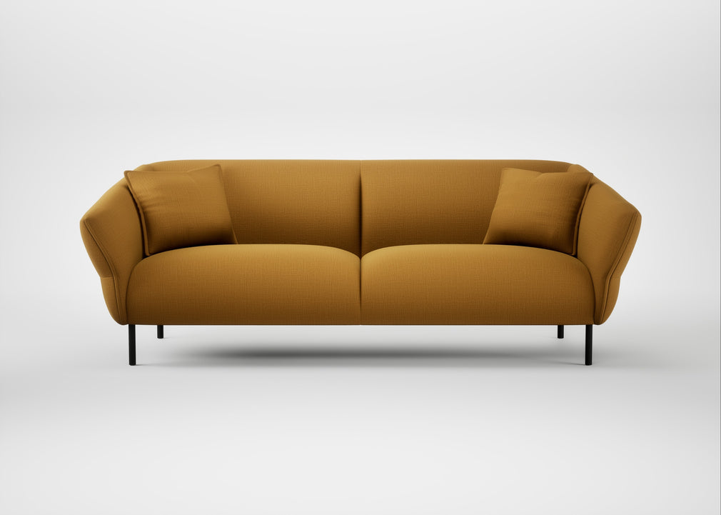Alto 4 Seater Sofa Smart Cotton Linen Sahara