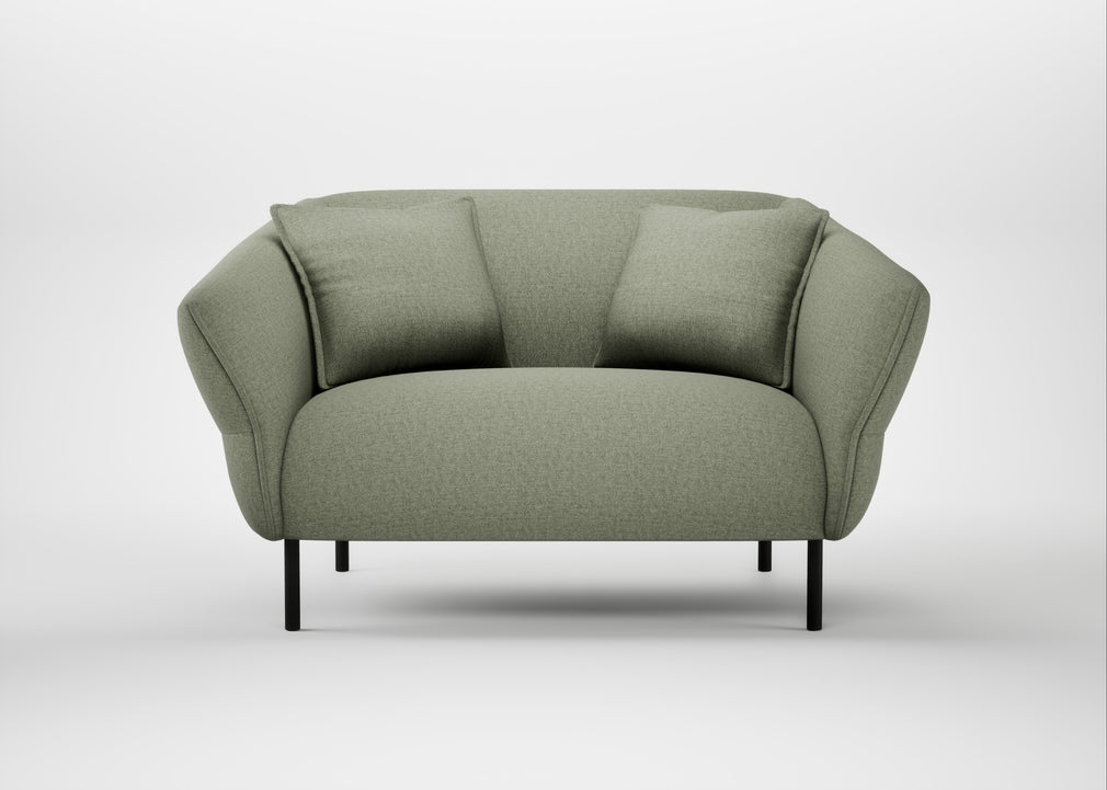 Alto Loveseat Capelo Linen-Cotton Sage