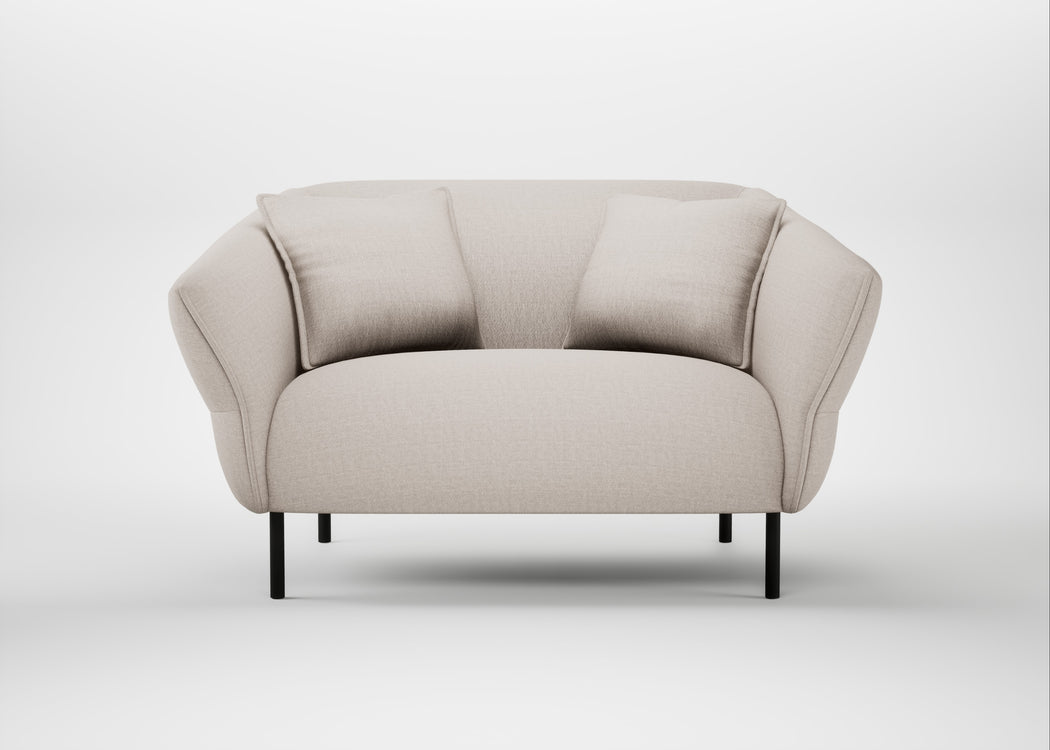 Alto Loveseat Capelo Linen-Cotton Sesame