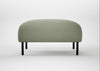 Alto Ottoman Capelo Linen-Cotton Sage