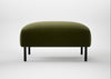 Alto Ottoman Cotton Velvet Evergreen
