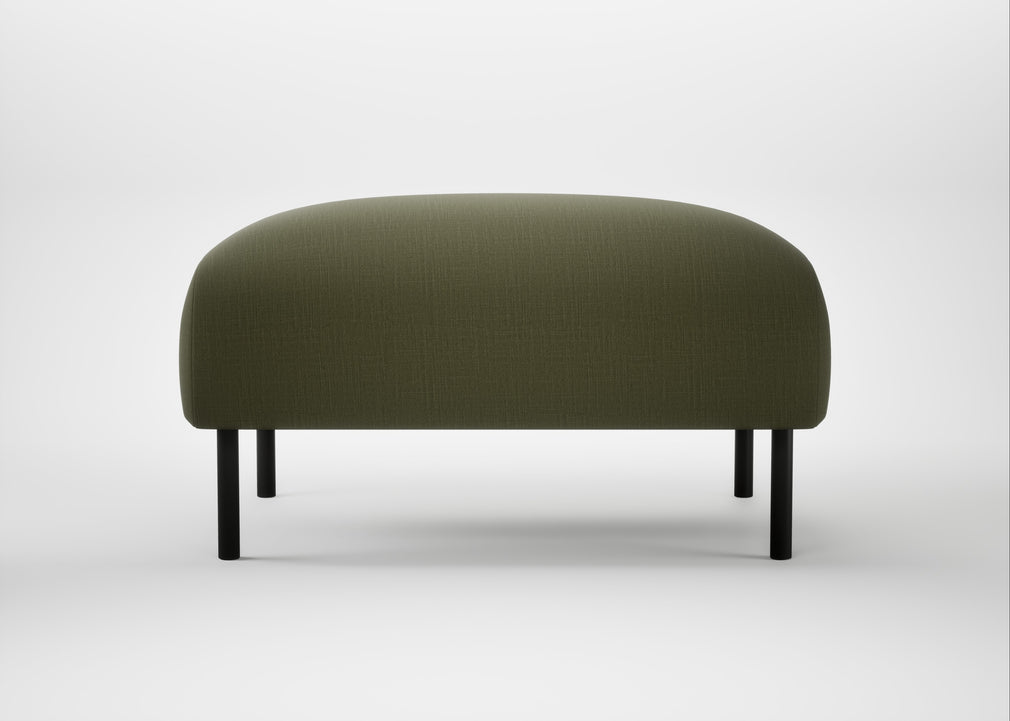 Alto Ottoman Smart Cotton Linen Myrtle