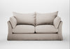 Tailor Loose Cover 3 Seater Sofa Capelo Linen-Cotton Sesame