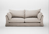 Tailor Loose Cover 4 Seater Sofa Capelo Linen-Cotton Sesame