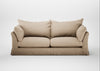 Tailor Loose Cover 4 Seater Sofa Smart Cotton Linen Rice