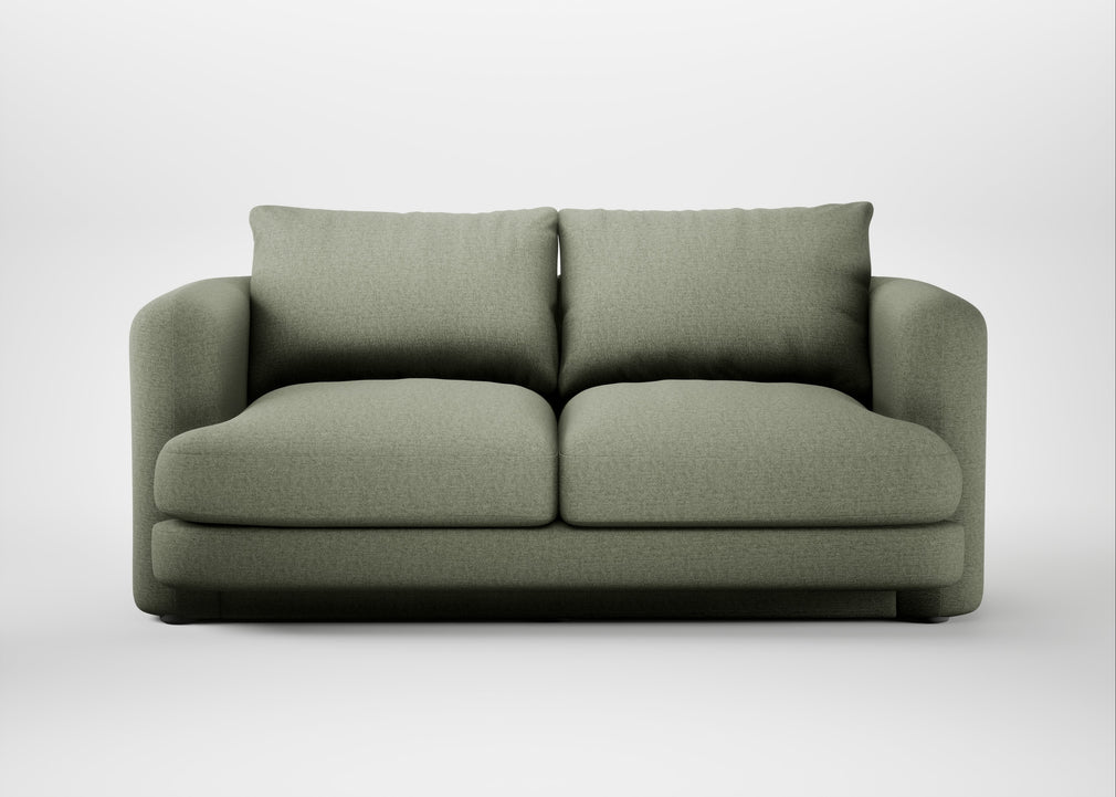 Rafi 2 Seater Sofa Capelo Linen-Cotton Sage