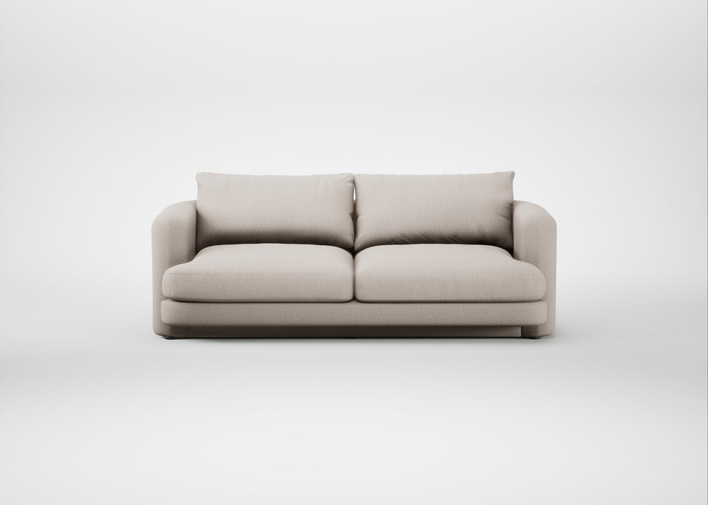Rafi 3 Seater Sofa Capelo Linen-Cotton Sesame
