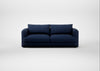 Rafi 3 Seater Sofa Smart Cotton Linen Indigo