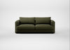 Rafi 3 Seater Sofa Smart Cotton Linen Myrtle