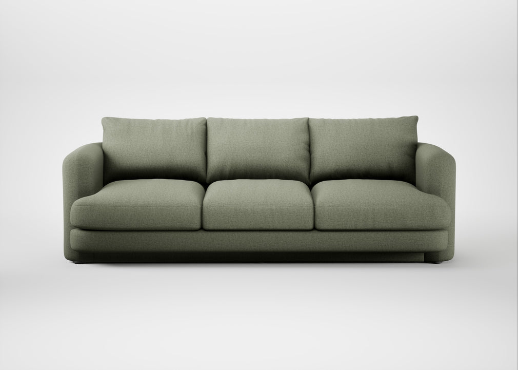 Rafi 4 Seater Sofa Capelo Linen-Cotton Sage