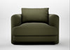Rafi Armchair Smart Cotton Linen Myrtle / Swivel