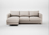 Rafi Left Hand Facing Chaise Sofa Capelo Linen-Cotton Sesame